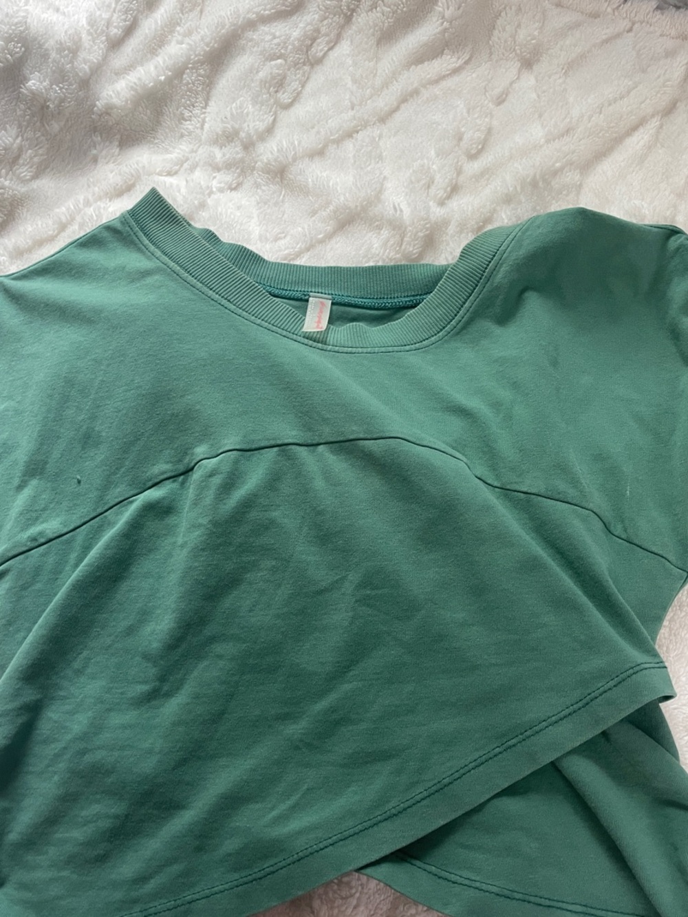 Free people green top